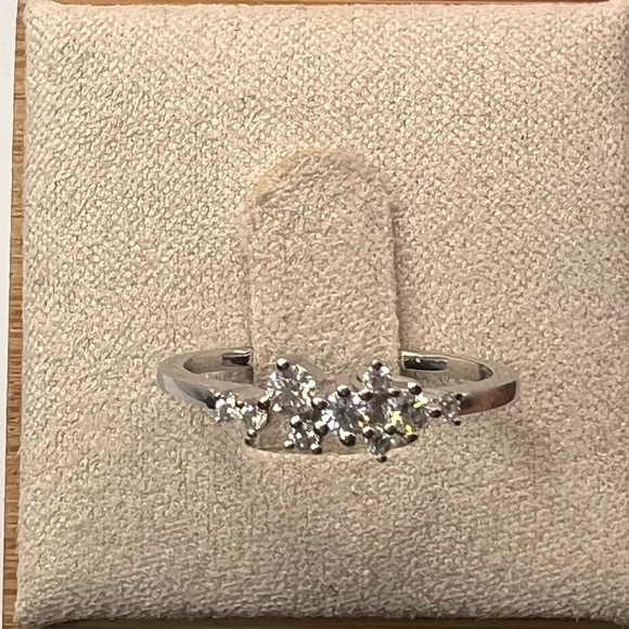 Multi cluster round brilliant ring - Picture 7 of 7